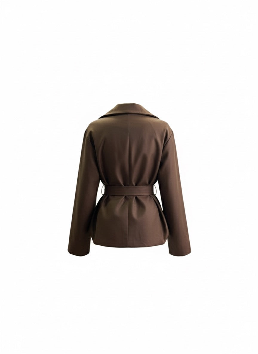 Mocha Wrap Jacket