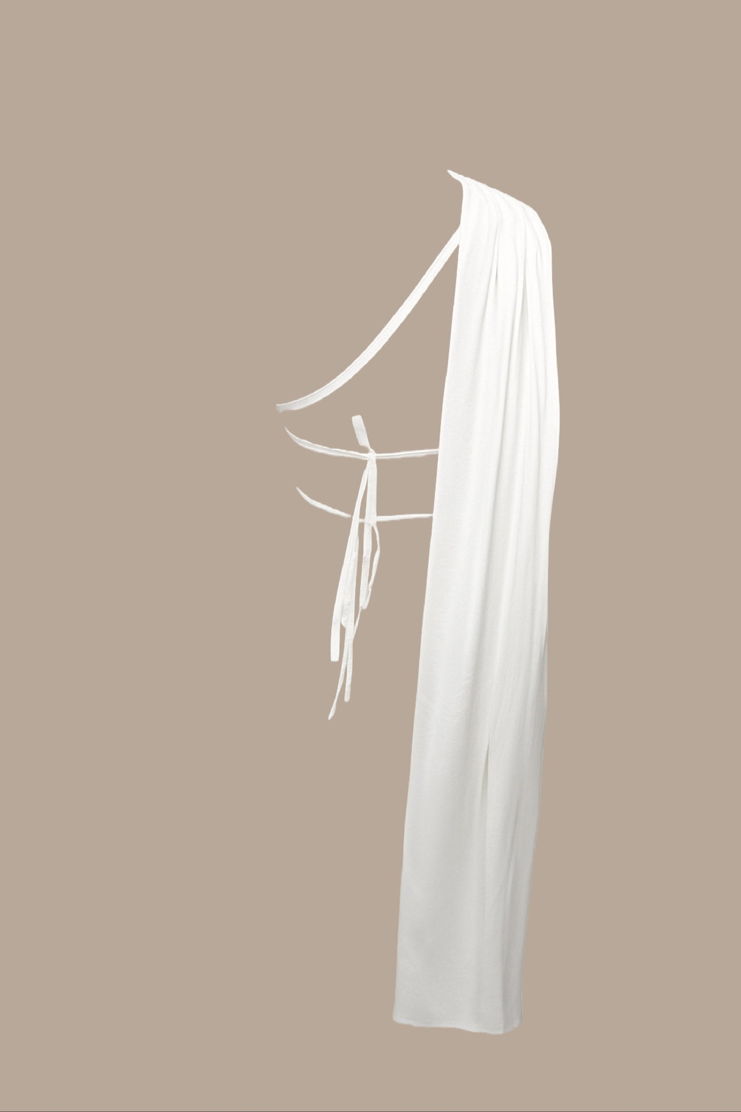 Ivory wrap top